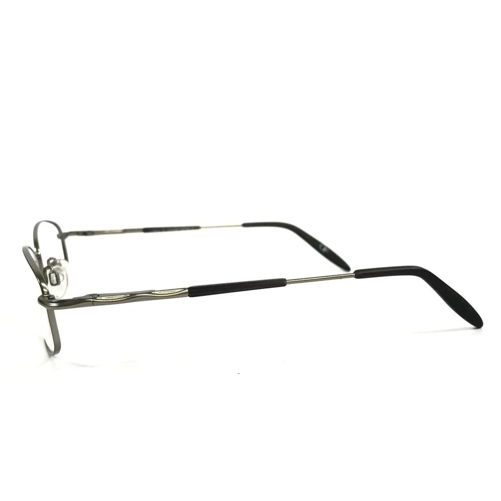 Ocean Pacific Eyeglasses Frames VOYAGER PEWTER Gray Oval Wire Rim 51-17-140